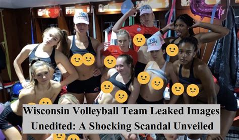 wisconsin volley ball team leak|UW